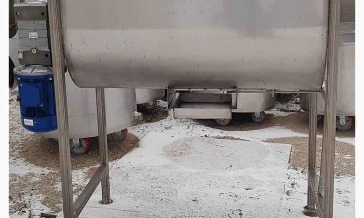 Смеситель ленточный шнековый 400л нержавейка новый миксер купить с гарантией производителя - фото № 4