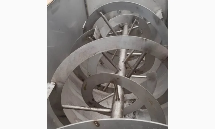 Смеситель ленточный шнековый 400л нержавейка новый миксер купить с гарантией производителя - фото № 6