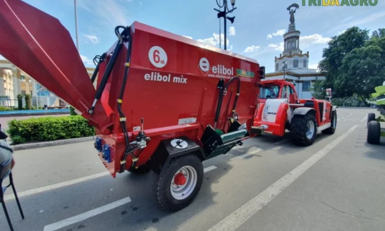 Новый смеситель и дозатор кормов elibol elibolmix 6 - фото № 4