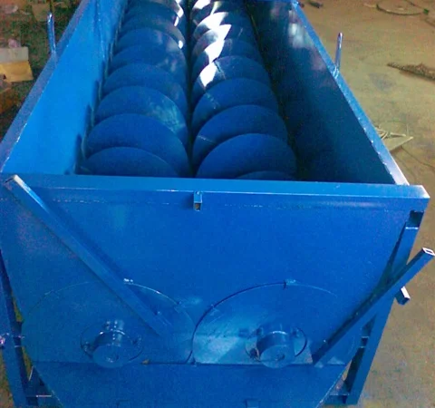 Змішувач гвинтовий, шнековий, винтовой смеситель - фото № 1