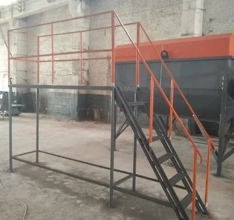 Горизонтальний змішувач двовальний стрічковий 15000 літрів - фото № 3