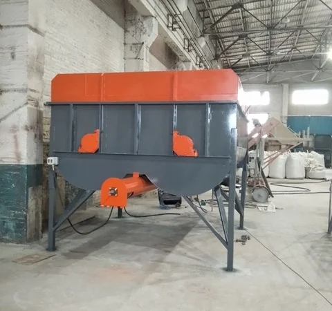 Горизонтальний змішувач двовальний стрічковий 15000 літрів - фото № 5