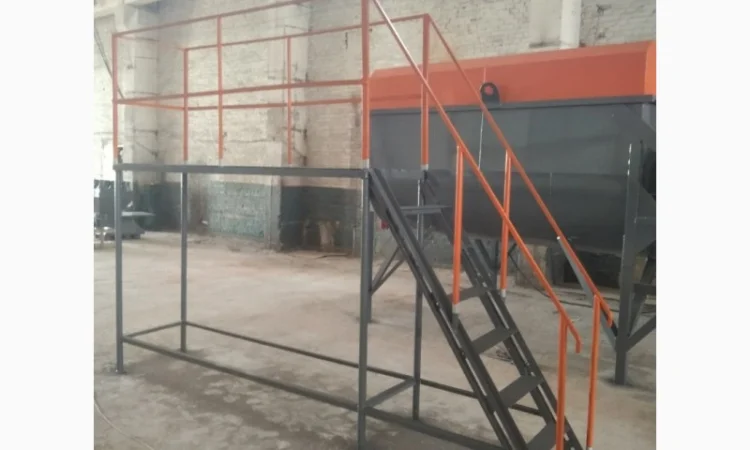 Змішувач горизонтальний двовальний лопатевий 10 куб.м від виробника - фото № 2