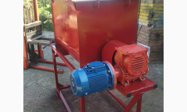 Змішувач горизонтальний (шнековий)/смешиватель, смеситель - фото № 4