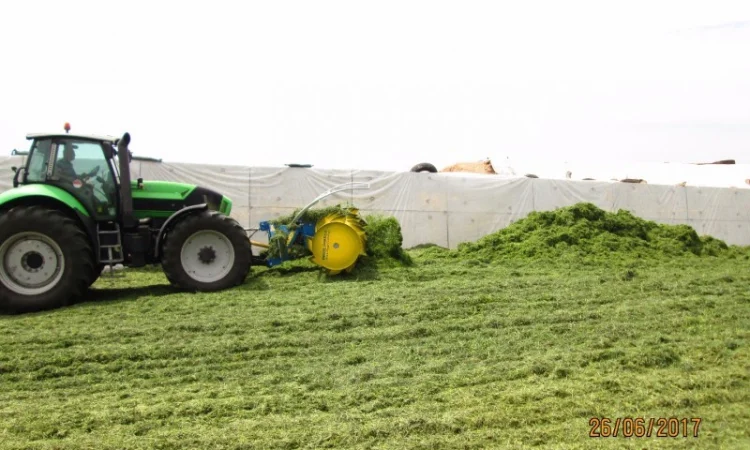 Барабанный распределитель силосных масс RECK - фото № 2