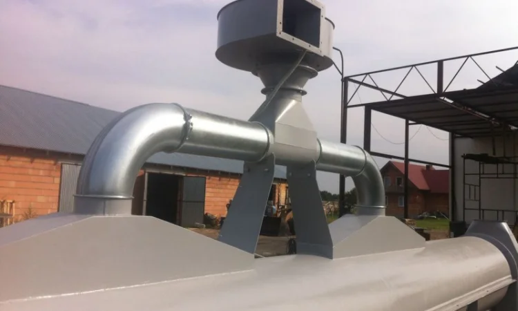 Барабанные сушилки с теплообменником - фото № 5