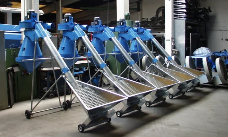 HIMEL Мобильная разгрузочная станция с механизмом предварительной очистки (Германия) - фото № 3