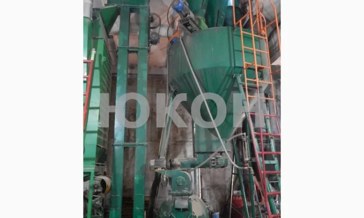 Бункер накопитель с ворушителем для блока грануляции ОГМ - фото № 5