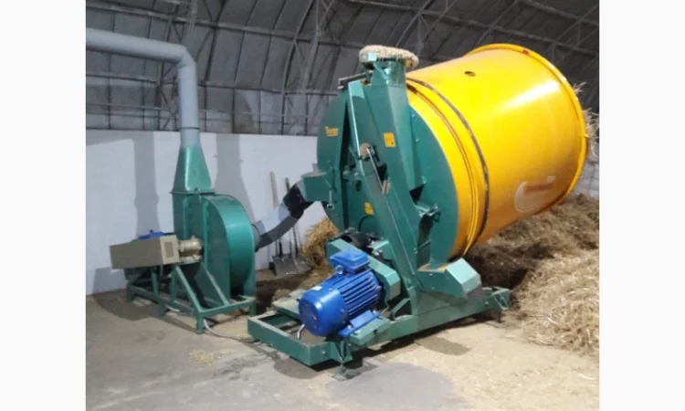 Измельчитель соломы стационарный, производительностью 2500 кг. час - фото № 1