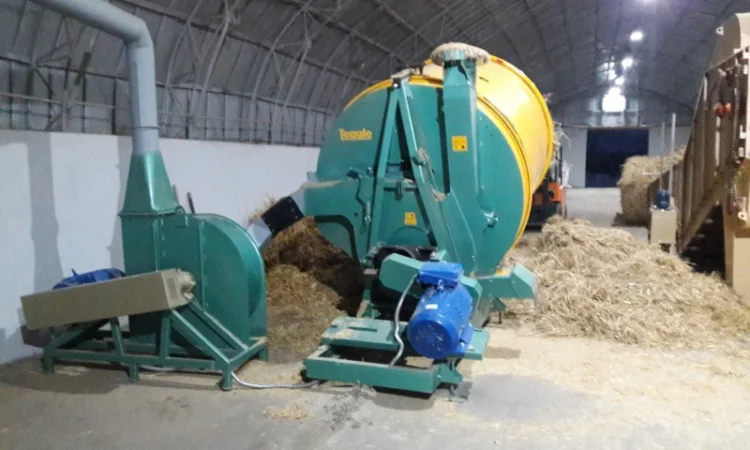 Измельчитель соломы стационарный, производительностью 2500 кг. час - фото № 2