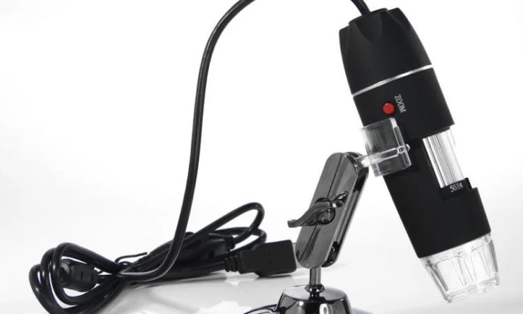 USB микрскоп Magnifier SuperZoom 50-500X с LED подсветкой - фото № 1