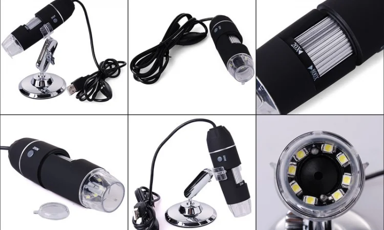 USB микрскоп Magnifier SuperZoom 50-500X с LED подсветкой - фото № 6