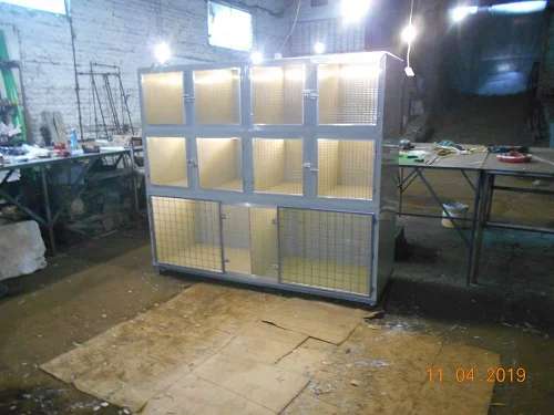 Ветеринарная клетка трёхъярусная - фото № 3