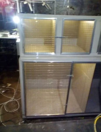 Ветеринарная клетка двухъярусная - фото № 4