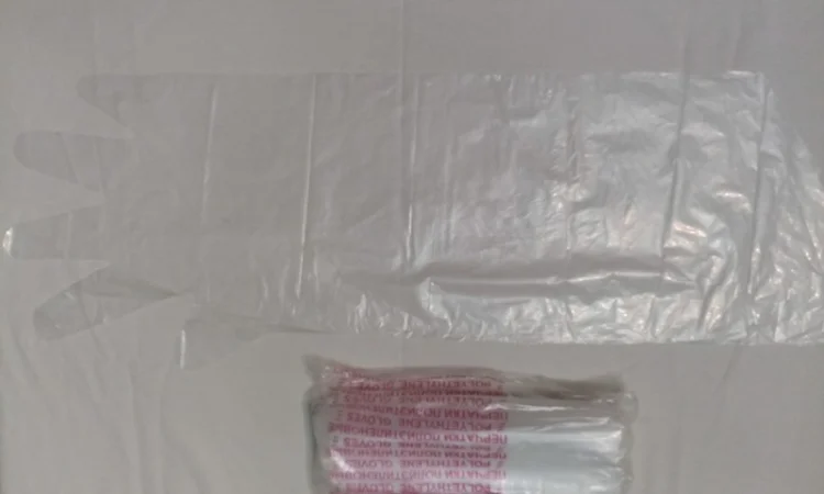 Рукавички ветеринарні поліетиленові - фото № 1