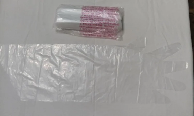 Рукавички ветеринарні поліетиленові - фото № 2