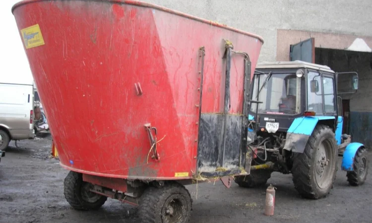 Кормораздатчик - смиситель (Миксер) КРК-11 - фото № 1