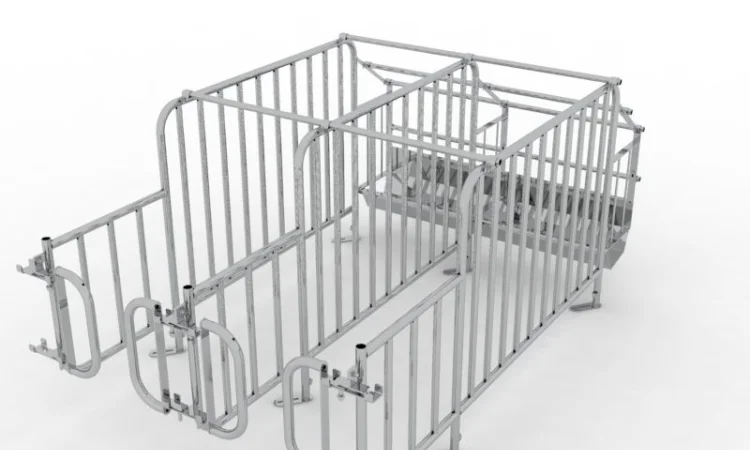 Станок для запліднення свиноматок, обладнання для свиней, свині, свинарство - фото № 4