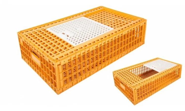 Ящик для перевезення птиці з одними дверцятами зверху 96х57х27см - фото № 1