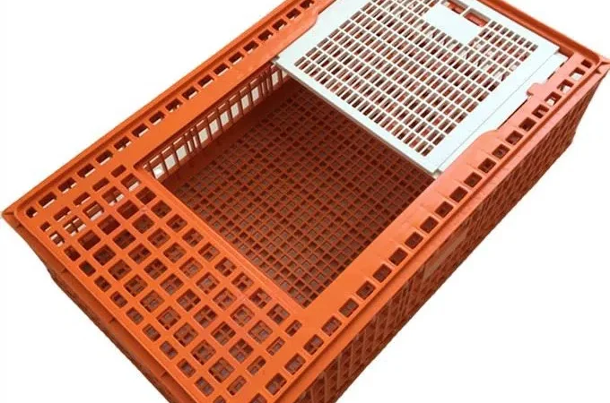 Ящик для перевезення птиці з одними дверцятами зверху 96х57х27см - фото № 3