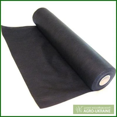 Агроволокно черное для клубники, агроволокно для мульчирования, мульча. - фото № 1