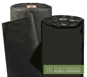 Агроволокно черное, плотность 50г/м2. - фото № 1