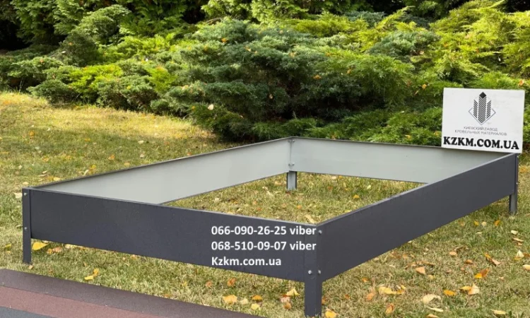 Грядка высокая матовая оцинкованная любые цвета - фото № 6