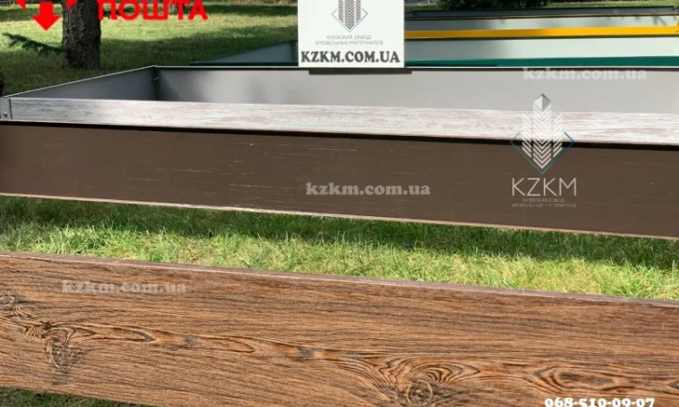 Грядки і клумби з оцинкованої сталі, клумби, бордюр, борт під дерево - фото № 9