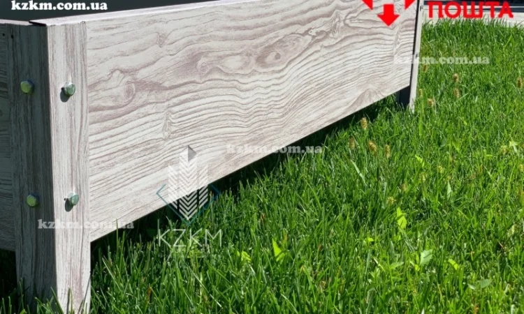 Грядка оцинкованная под заказ, с полимерным покрытием, быстрое изготовление - фото № 2