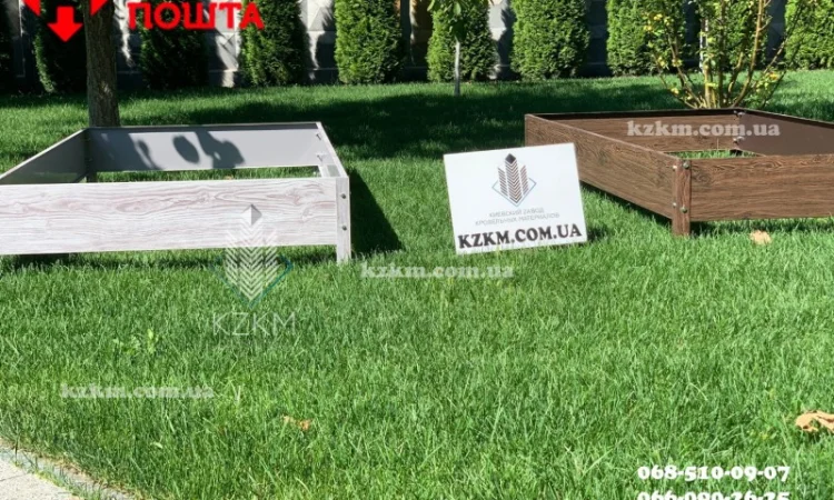 Грядка оцинкованная под заказ, с полимерным покрытием, быстрое изготовление - фото № 4