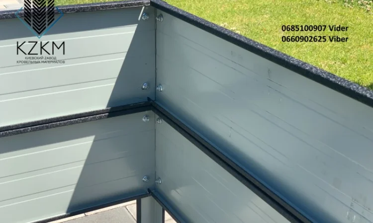 Збірна грядка матова, збірна "Люкс" висока 380 мм, металева грядка - фото № 2