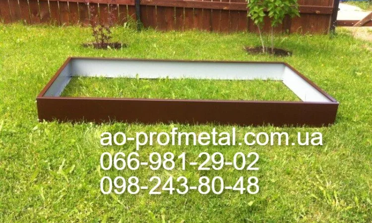 Грядки Металические, Грядки Металлические, Грядки из профнастила - фото № 4