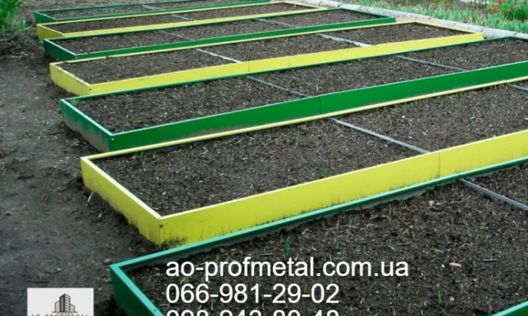 Грядки из профнастила, Высокие грядки на дачу - фото № 4