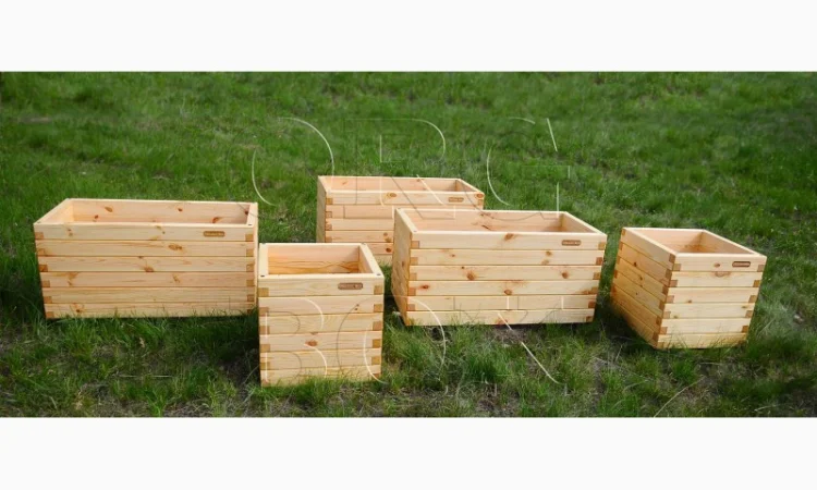 Ящики для цветов, растений, ограждения для клумб высокие грядки Organic Box купить Киев - фото № 2