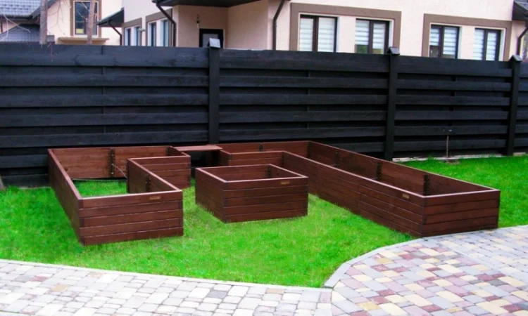 Высокие грядки, боксы, контейнеры, ящики для цветов и растений Organic Box. Купить. Киев - фото № 1