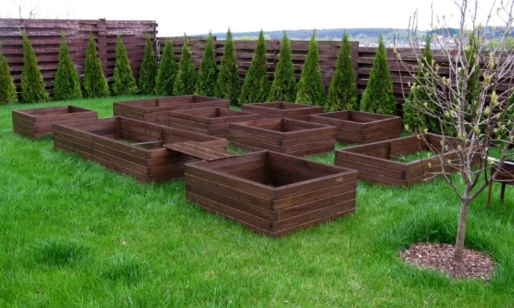 Высокие грядки, боксы, контейнеры, ящики для цветов и растений Organic Box. Купить. Киев - фото № 2