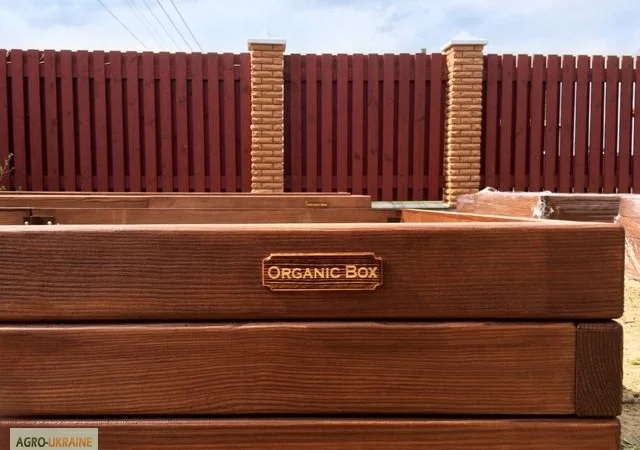 Высокие грядки, боксы, контейнеры, ящики для цветов и растений Organic Box. Купить. Киев - фото № 8