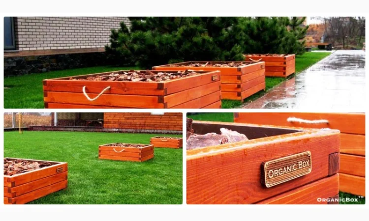 Современные высокие грядки, декоративный огород фото, от производителя. Киев Украина - фото № 2