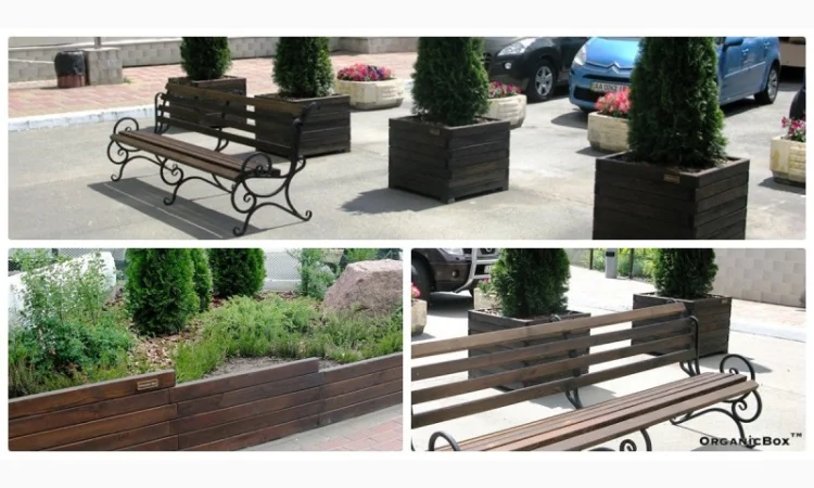 Современные высокие грядки, декоративный огород фото, от производителя. Киев Украина - фото № 3