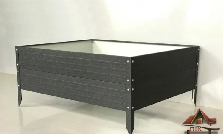 Двоярусна грядка, висока клумба - фото № 2