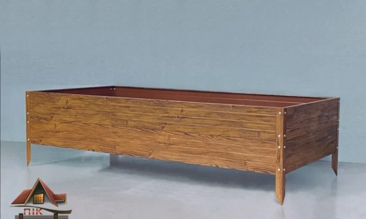 Двоярусна грядка, висока клумба - фото № 4