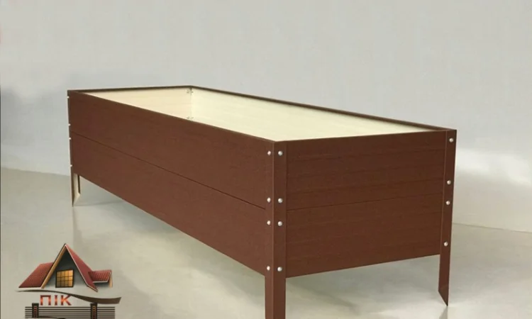 Двоярусна грядка, висока клумба - фото № 7