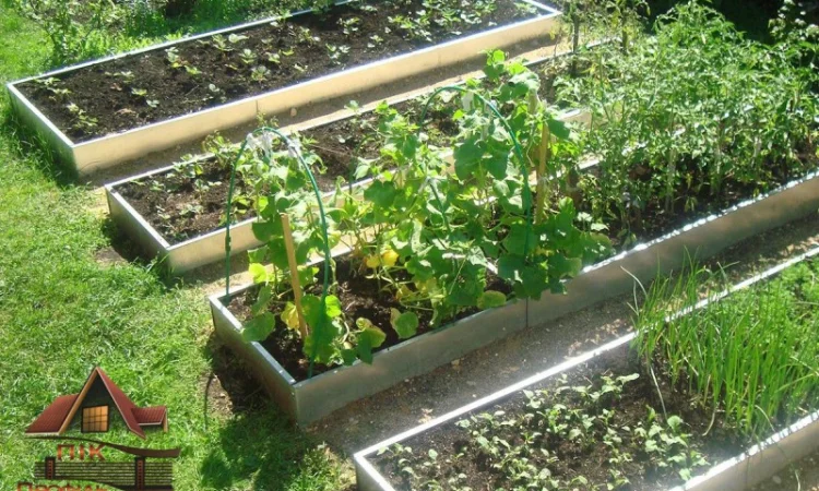 Висока насипна грядка, тепла клумба, мінігород, мінігазон - фото № 2