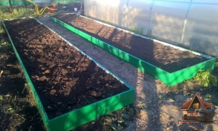 Висока насипна грядка, тепла клумба, мінігород, мінігазон - фото № 3