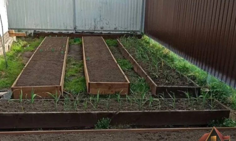 Висока насипна грядка, тепла клумба, мінігород, мінігазон - фото № 4