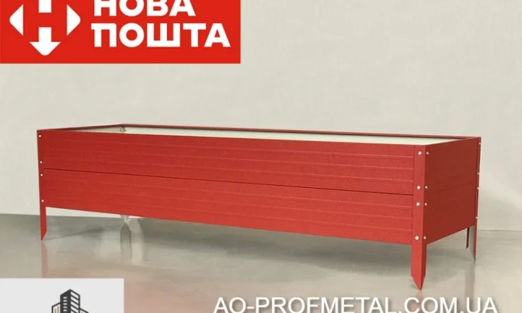 Грядка металлическая разборная 4000*1000 мм, Грядка металлическая любой размер - фото № 4