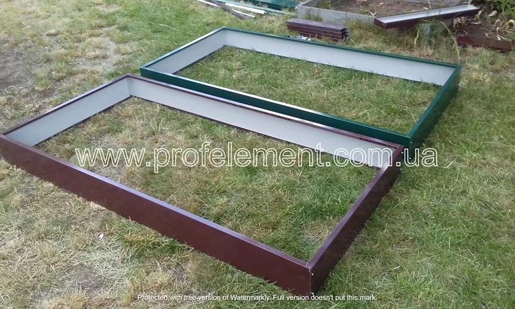 Купить высокие грядки, теплые грядки купить, оцинкованные грядки - фото № 3