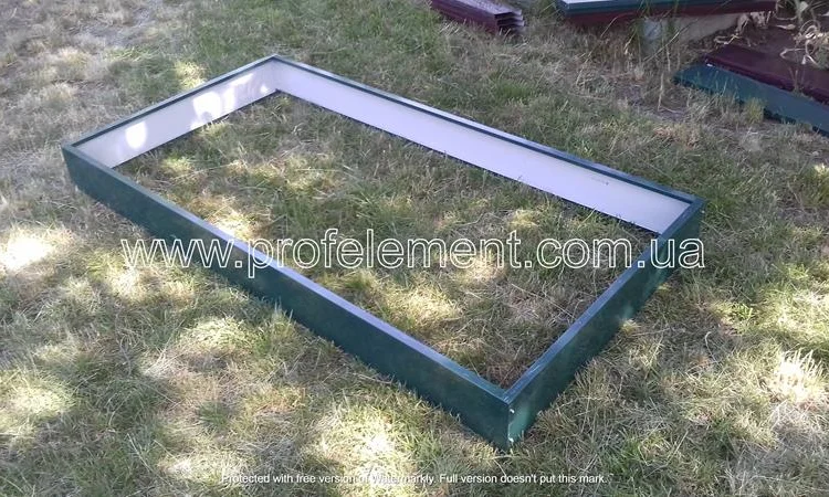 Купить ограждение для грядок, грядки металлические, ограда для грядок - фото № 1