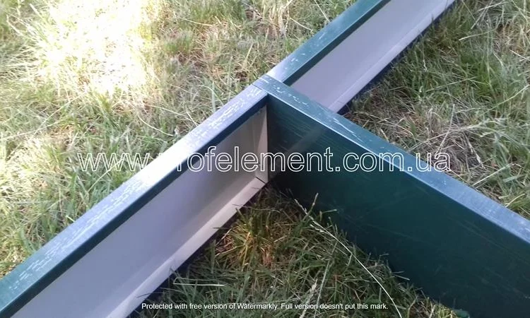 Купить ограждение для грядок, грядки металлические, ограда для грядок - фото № 2