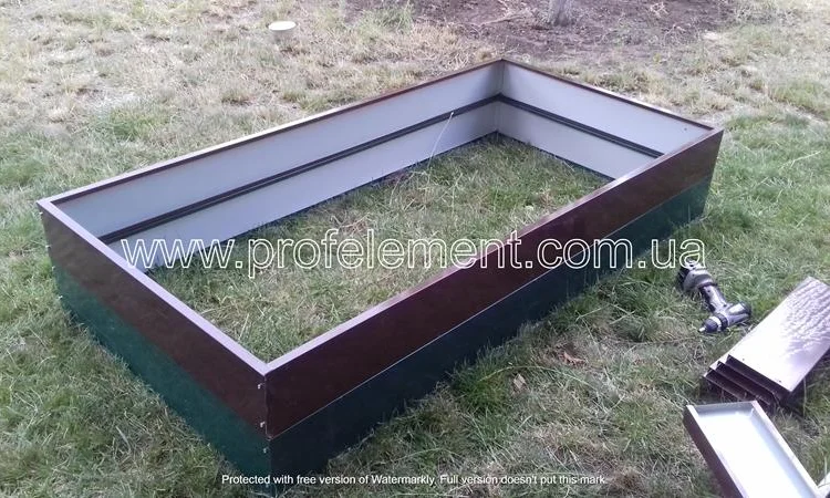 Купить ограждение для грядок, грядки металлические, ограда для грядок - фото № 4